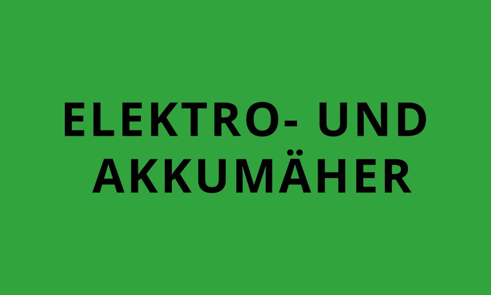 Elektro-und Akkumäher - Wagner Garten- und Kommunaltechnik GmbH in Gerlingen bei Stuttgart