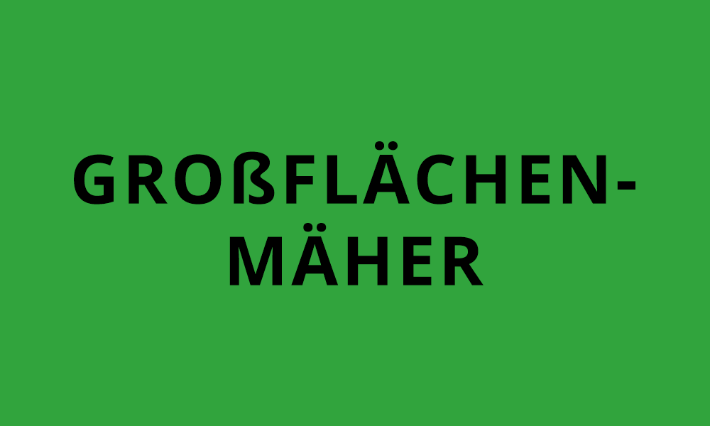 Großflächenmäher - Wagner Garten- und Kommunaltechnik GmbH in Gerlingen bei Stuttgart