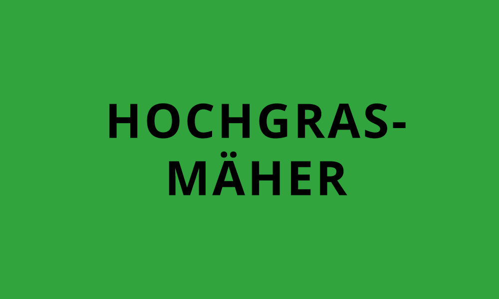 Hochgrasmäher - Wagner Garten- und Kommunaltechnik GmbH in Gerlingen bei Stuttgart